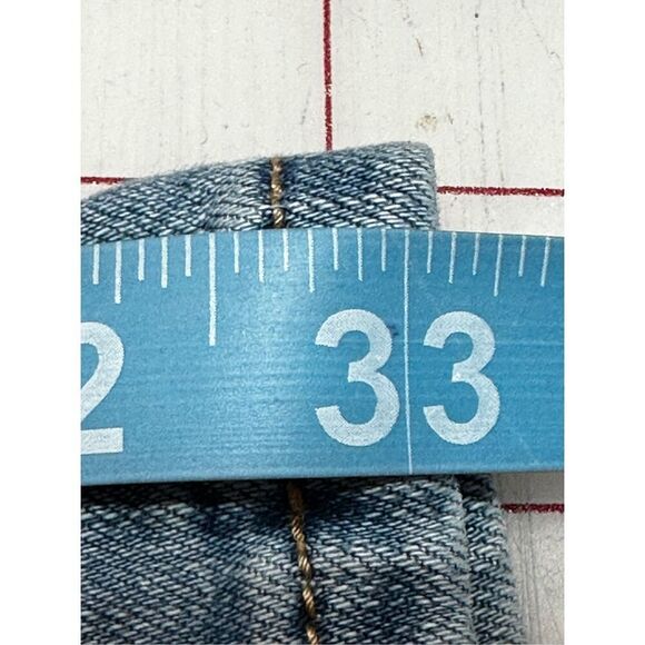 Hollister size 7L butterfly boot cut jeans distressed - Picture 10 of 11